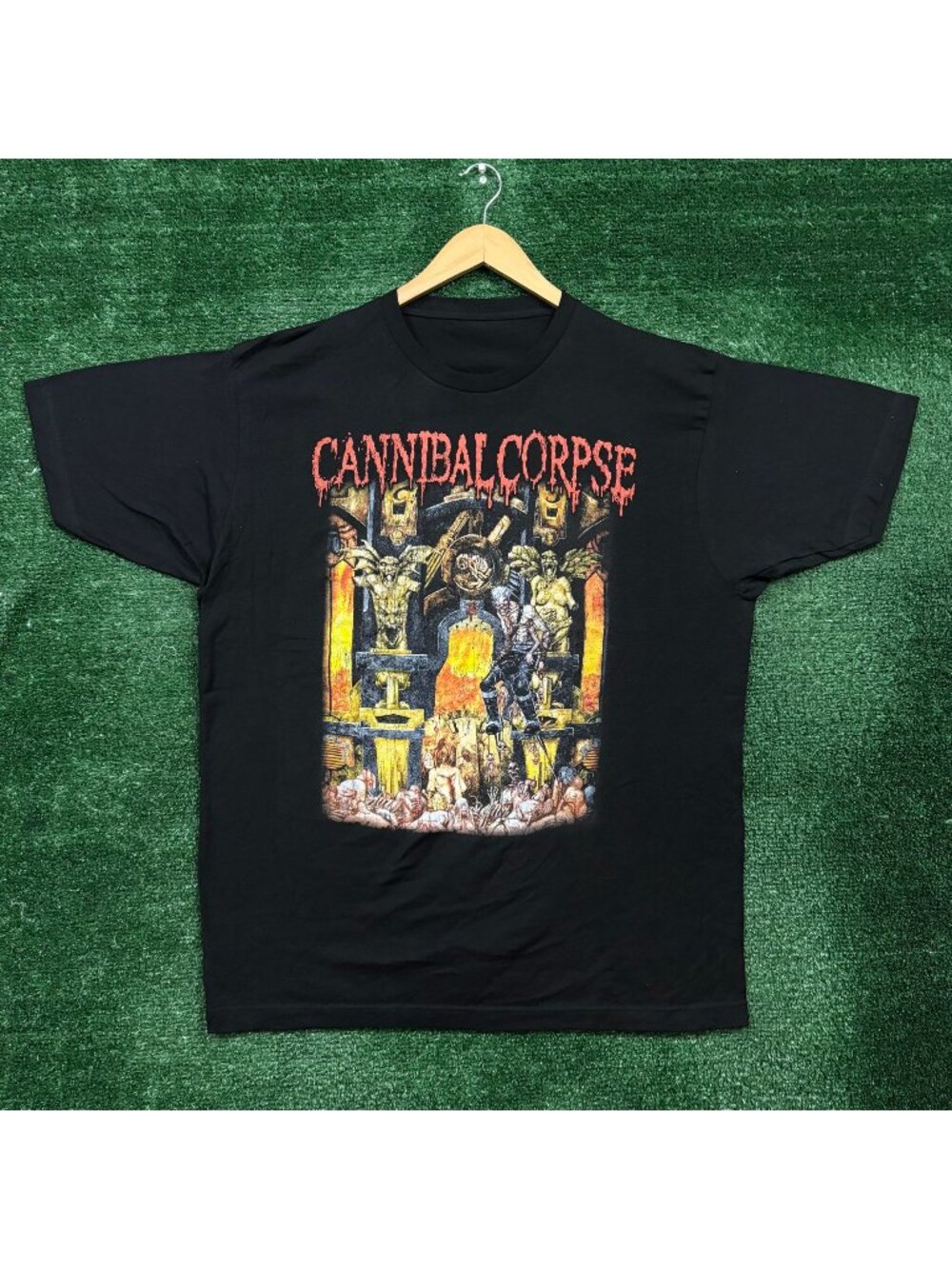 Cannibal Corpse Live Cannibalism Tour T-Shirt Size Extra Large